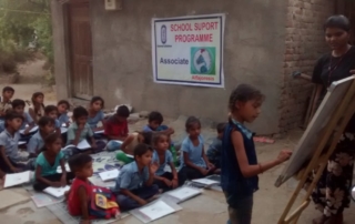 MLN colaboracion escuelas India