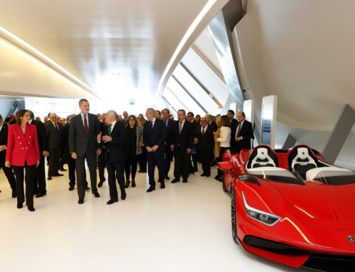 El rey inaugura el Museo de la Movilidad “Mobility City”, en la obra de adecuación del edificio participó el Grupo MLN