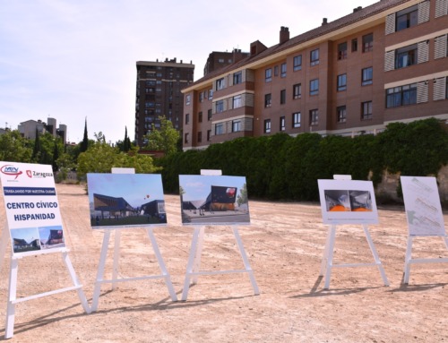 Construction begins on the new Hispanidad Civic Center.