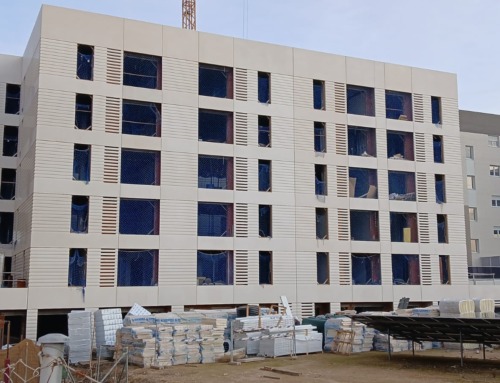 Avanza la construcción de las 51 viviendas públicas del Paseo de la Estación en Getafe