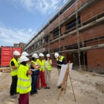 Obra de ampliación del CEIP Hispanidad, Rivas-Vaciamadrid, ejecutada por Construcciones MLN