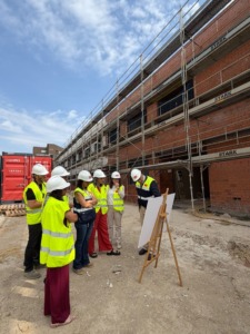 Obra de ampliación del CEIP Hispanidad, Rivas-Vaciamadrid, ejecutada por Construcciones MLN